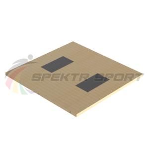 Купить Помост тяжелоатлетический 3х3х0,1м, рез. амортизаторы 1х0,5х0,04м в Котовске 