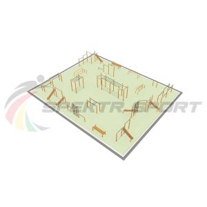 Купить Парковая площадка для Воркаут и WRK 3_76mm в Котовске 