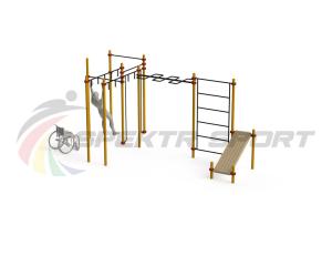 Купить Спортивный комплекс для инвалидов-колясочников WRK-D17_76mm в Котовске 