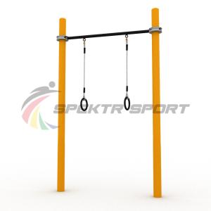 Купить Турник классический для занятий Воркаут с кольцами SP WRK-07 + Rings_76mm в Котовске 