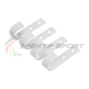 Купить Крюки подвесные (к-кт. 4 шт) для турника белые в Котовске 