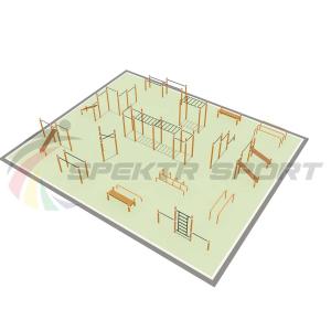 Купить Парковая площадка для Воркаут и WRK 5_76mm в Котовске 