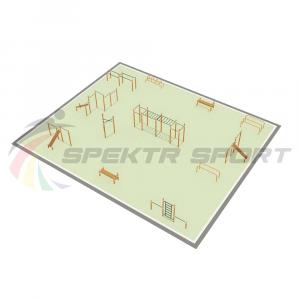 Купить Парковая площадка для Воркаут и WRK 2_76mm в Котовске 