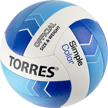 Купить Мяч волейбольный Torres Simple Color любительский р.5 в Котовске 